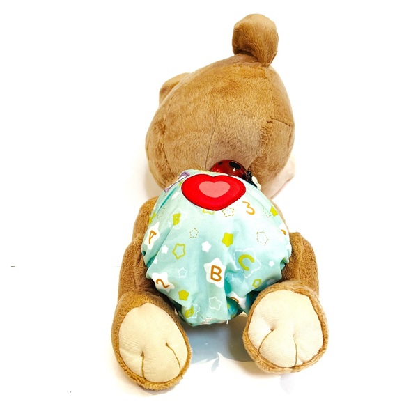 Vtech Crawl With Me Bear Electronic Interactive Crawling Light Up Learning Toy - Picture 3 of 9